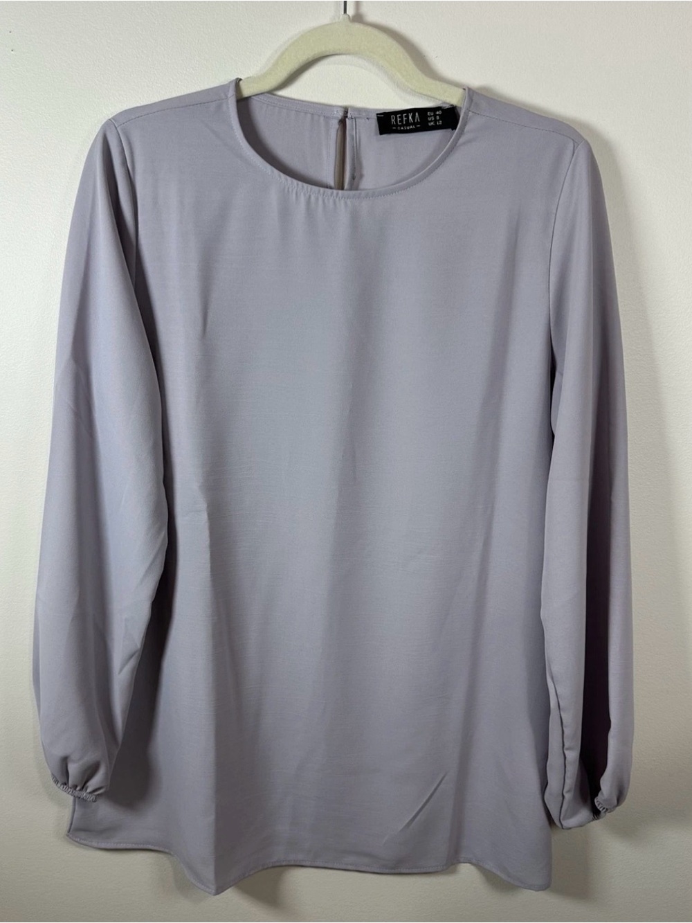 Refka Casual Purple/lilac Blouse – Size US 8 / EU 40 / UK 12